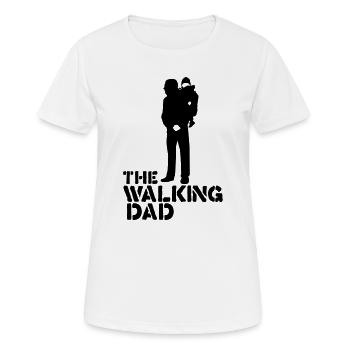 the - T-shirt respirant Femme - blanc - Devant - AI Model Female 172 dark (172cm)
