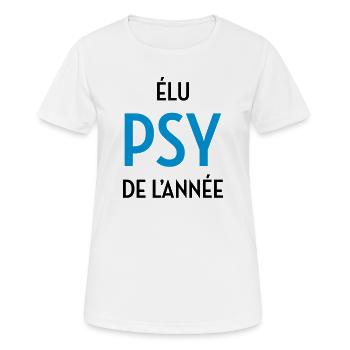 Psychologist Psychologe Psychologue Psychology - Women's Breathable T-Shirt - white - Front - AI Model Female 172 dark (172cm)