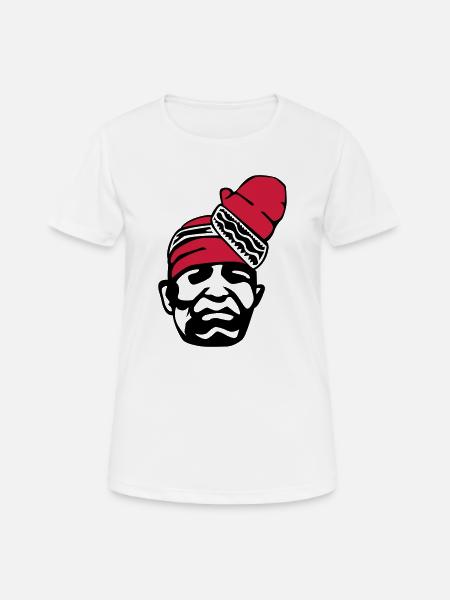 Alifuru Face - Women's Breathable T-Shirt - white