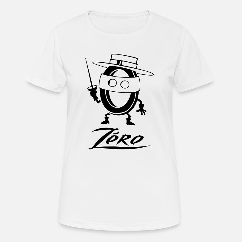 Super zero flex - Women's Breathable T-Shirt - white