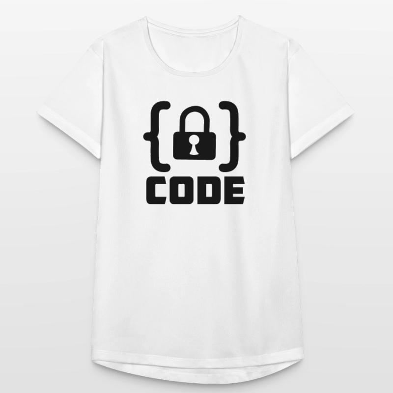 Code avec programmateur de verrouillage T-shirt respirant Femme