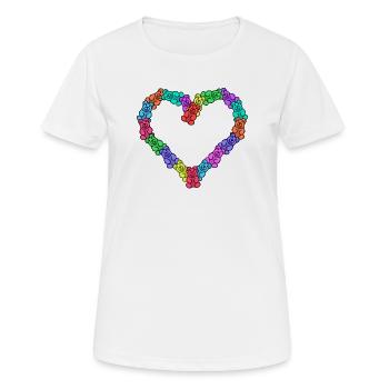 Sweets Dessert Delicious Snack Sweet - Women's Breathable T-Shirt - white - Front - AI Model Female 172 dark (172cm)
