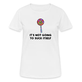 Sweets Statement Délicieux dessert Snacking - T-shirt respirant Femme - blanc - Devant - AI Model Female 172 dark (172cm)