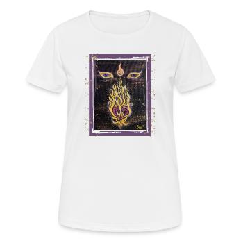 Purgatoire de l’Archange Lucifer Sonja Ariel von Staden - T-shirt respirant Femme - blanc - Devant - AI Model Female 172 dark (172cm)