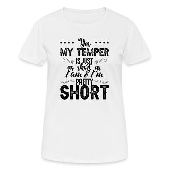 Verzierte Ecke Schnörkel Lorbeer - Frauen T-Shirt atmungsaktiv - Weiß - Vorne - AI Model Female 172 dark (172cm)
