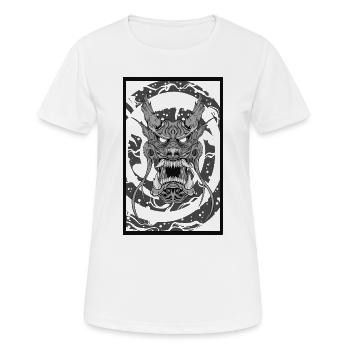 Mystic Demon - Women's Breathable T-Shirt - white - Front - AI Model Female 172 dark (172cm)