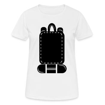 Hiking Hiking Hiking Mountain Hiking Statement - Women's Breathable T-Shirt - white - Front - AI Model Female 172 dark (172cm)