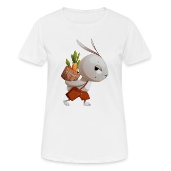Gartenarbeit, Gartenarbeit, Gärtner - Frauen T-Shirt atmungsaktiv - Weiß - Vorne - AI Model Female 172 dark (172cm)