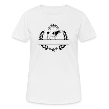 Winners cow - Women's Breathable T-Shirt - white - Front - AI Model Female 172 dark (172cm)
