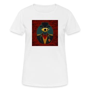 Conspiracy 02 - Women's Breathable T-Shirt - white - Front - AI Model Female 172 dark (172cm)
