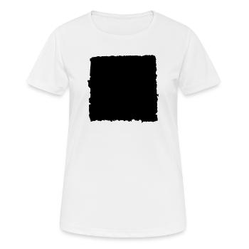 Paper edge - Women's Breathable T-Shirt - white - Front - AI Model Female 172 dark (172cm)