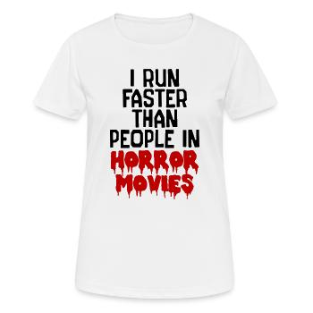 Movie Night Statement Movies Cinema Movie Night Movies - Women's Breathable T-Shirt - white - Front - AI Model Female 172 dark (172cm)