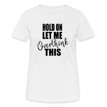 Citation sympa - T-shirt respirant Femme - blanc - Devant - AI Model Female 172 dark (172cm)