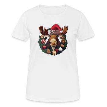 Dieu Jul - Orignal - Mousses - T-shirt respirant Femme - blanc - Devant - AI Model Female 172 dark (172cm)