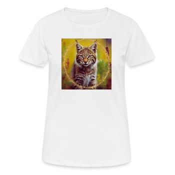 Faune magique - T-shirt respirant Femme - blanc - Devant - AI Model Female 172 dark (172cm)