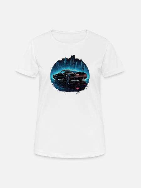 Bausatz Auto - Frauen T-Shirt atmungsaktiv - Weiß