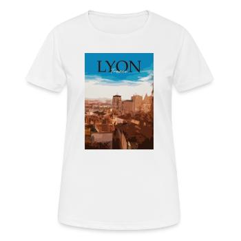 Lyon - Women's Breathable T-Shirt - white - Front - AI Model Female 172 dark (172cm)