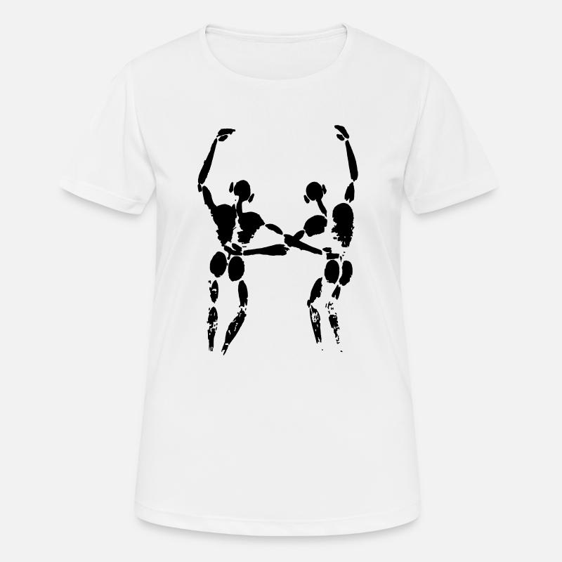 Two friends - Women's Breathable T-Shirt - white