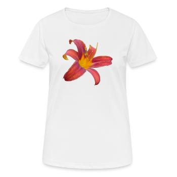 Lilienfunken Color Explosion - Women's Breathable T-Shirt - white - Front - AI Model Female 172 dark (172cm)