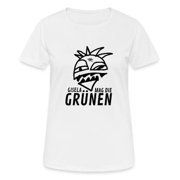 Politik Grüne Staat Deutsch - Frauen T-Shirt atmungsaktiv - Weiß - Vorne - AI Model Female 172 dark (172cm)