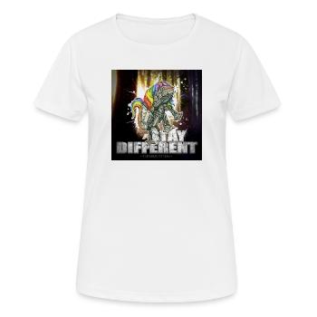 Imperial Unicorn - Stay Different - Women's Breathable T-Shirt - white - Front - AI Model Female 172 dark (172cm)
