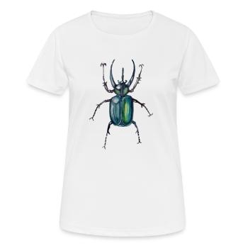 Bille - Women's Breathable T-Shirt - white - Front - AI Model Female 172 dark (172cm)
