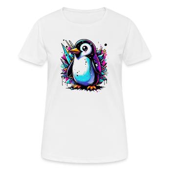 Pingouin - T-shirt respirant Femme - blanc - Devant - AI Model Female 172 dark (172cm)