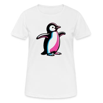 Pingouin - T-shirt respirant Femme - blanc - Devant - AI Model Female 172 dark (172cm)