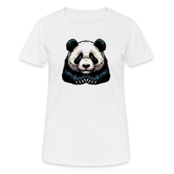 Panda - Women's Breathable T-Shirt - white - Front - AI Model Female 172 dark (172cm)