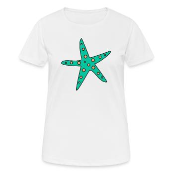 anniversaire. anniversaire décennie. humour. drôle - T-shirt respirant Femme - blanc - Devant - AI Model Female 172 dark (172cm)