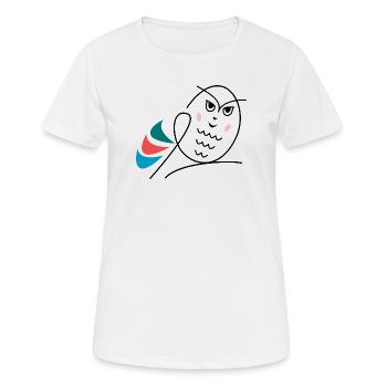 anniversaire. anniversaire décennie. humour. drôle - T-shirt respirant Femme - blanc - Devant - AI Model Female 172 dark (172cm)
