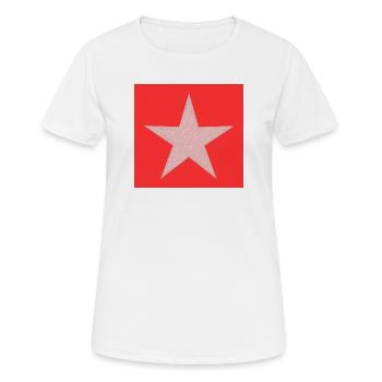 anniversaire. anniversaire décennie. humour. drôle - T-shirt respirant Femme - blanc - Devant - AI Model Female 172 dark (172cm)