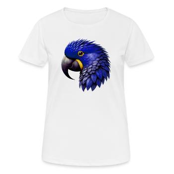 Papagei - Frauen T-Shirt atmungsaktiv - Weiß - Vorne - AI Model Female 172 dark (172cm)