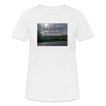 Evening Mood South Germany - Women's Breathable T-Shirt - white - Front - AI Model Female 172 dark (172cm)
