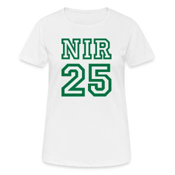 NORTHERN IRELAND Nordirland - Frauen T-Shirt atmungsaktiv - Weiß - Vorne - AI Model Female 172 dark (172cm)