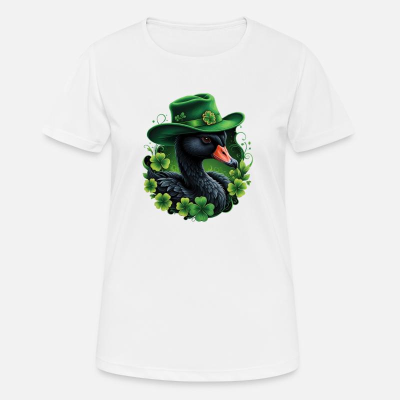 Irish elegance - Women's Breathable T-Shirt - white