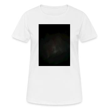 Nébuleuse, Corps du Ciel Nocturne - T-shirt respirant Femme - blanc - Devant - AI Model Female 172 dark (172cm)