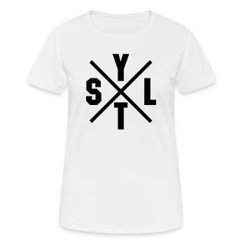 Croix de Sylt - T-shirt respirant Femme - blanc - Devant - AI Model Female 172 dark (172cm)