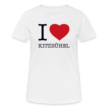 J’ADORE KITZBÜHEL - T-shirt respirant Femme - blanc - Devant - AI Model Female 172 dark (172cm)