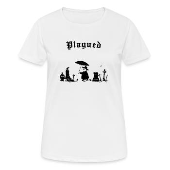 Plagued with problems - Women's Breathable T-Shirt - white - Front - AI Model Female 172 dark (172cm)