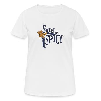 Sweet but spicy - Women's Breathable T-Shirt - white - Front - AI Model Female 172 dark (172cm)
