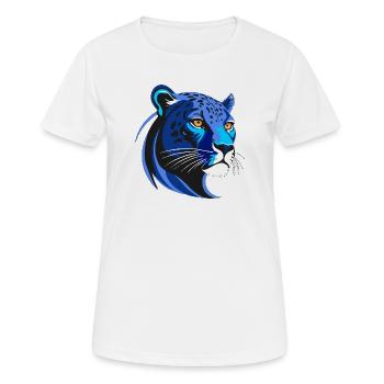 PANTER BLU - T-shirt respirant Femme - blanc - Devant - AI Model Female 172 dark (172cm)