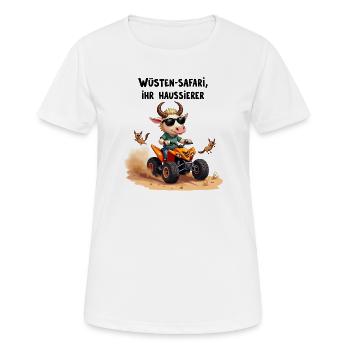 Deserts - Taurus - Women's Breathable T-Shirt - white - Front - AI Model Female 172 dark (172cm)