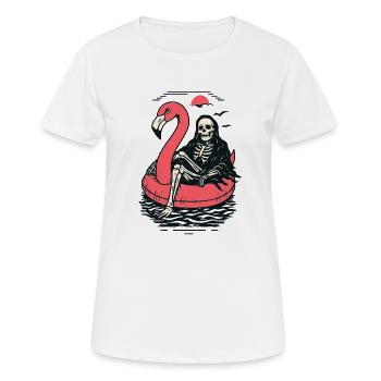 Love summer - Women's Breathable T-Shirt - white - Front - AI Model Female 172 dark (172cm)