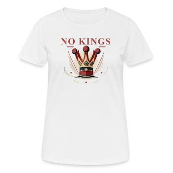Die Krone eines Königreichs ohne Herrscher - Frauen T-Shirt atmungsaktiv - Weiß - Vorne - AI Model Female 172 dark (172cm)