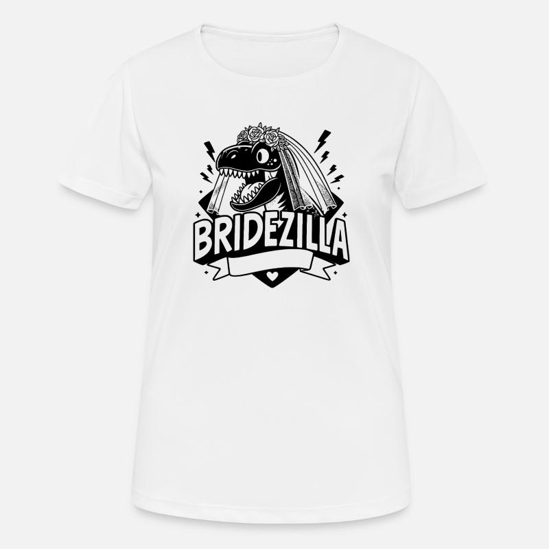 Team Bride - Bridezilla - Women's Breathable T-Shirt - white