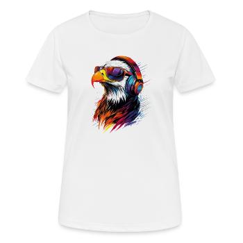 Eagle Bald Eagle Golden Eagle White-tailed Eagle - Women's Breathable T-Shirt - white - Front - AI Model Female 172 dark (172cm)