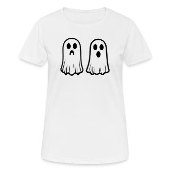 Alcool - T-shirt respirant Femme - blanc - Devant - AI Model Female 172 dark (172cm)