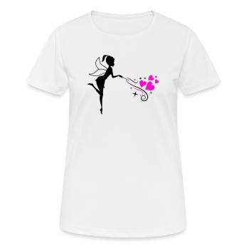 Fairy Elf Spell - Women's Breathable T-Shirt - white - Front - AI Model Female 172 dark (172cm)
