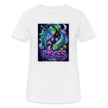 Pisces - Women's Breathable T-Shirt - white - Front - AI Model Female 172 dark (172cm)